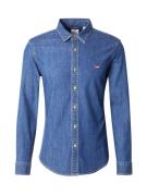 LEVI'S ® Skjorte 'Battery'  blue denim / rød