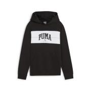 PUMA Sweatshirt 'Squad'  sort / hvid