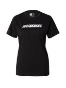 Hummel Funktionsbluse 'ELEMENTAL'  sort / hvid