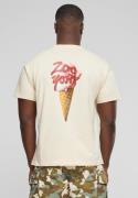 ZOO YORK Bluser & t-shirts 'ZM241-052-1'  beige / blå / pueblo / neonr...