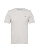 JACK & JONES Bluser & t-shirts  lysegrå / sort