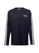 ADIDAS ORIGINALS Bluser & t-shirts 'Adibreak'  blå / sort / hvid