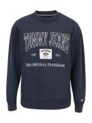 Tommy Jeans Sweatshirt  marin / rød / hvid