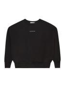 Calvin Klein Jeans Sweatshirt  sort / hvid