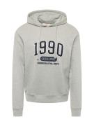 JACK & JONES Sweatshirt 'JPRBLUDOUGLAS'  marin / greige / hvid