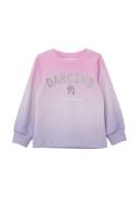 s.Oliver Sweatshirt  lilla / pink / sølv / hvid