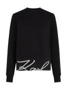 Karl Lagerfeld Sweatshirt  sort / sølv