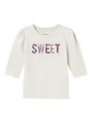 NAME IT Bluser & t-shirts 'NBFNabia'  creme / sand / natblå / lyserød