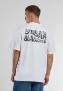 Urban Classics Bluser & t-shirts 'Shiny'  sort / hvid