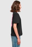 Mister Tee Shirts 'Bad Babes Club'  pink / sort