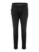 Jack & Jones Plus Jeans 'JJILIAM JJORIGINAL'  black denim