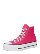 CONVERSE Sneaker high 'CHUCK TAYLOR ALL STAR LIFT'  hindbær / sort / h...