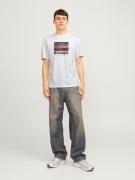 JACK & JONES Bluser & t-shirts 'JORBRONX'  marin / lyserød / sort / hv...