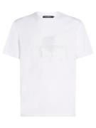 Karl Lagerfeld Bluser & t-shirts ' Optical Illusion '  hvid