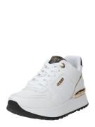 GUESS Sneaker low 'Kaddy'  guld / sort / hvid