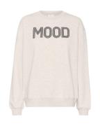 Kaffe Sweatshirt 'Molly'  beige-meleret / grå