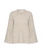 SAINT TROPEZ Pullover 'Gela'  beige-meleret