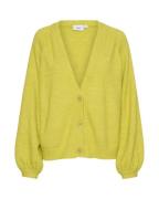 SAINT TROPEZ Cardigan 'Garbie'  lemon