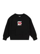 DKNY Sweatshirt  rød / sort / hvid