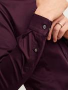 JACK & JONES Forretningsskjorte 'Parma'  aubergine