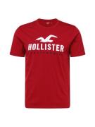 HOLLISTER Bluser & t-shirts  rød / offwhite