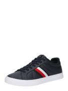 TOMMY HILFIGER Sneaker low 'ICON COURT'  navy / blodrød / hvid