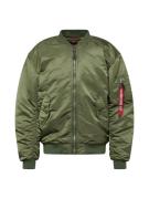 ALPHA INDUSTRIES Overgangsjakke  oliven