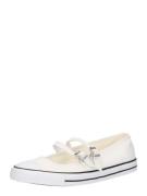 CONVERSE Ballerinasko med rem 'CHUCK TAYLOR ALL STAR'  hvid