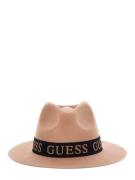 GUESS Hat 'Fedora'  beige / sort