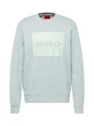 HUGO Sweatshirt 'Duragol'  lysegrå / pastelgrøn