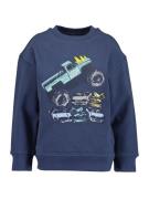 BLUE SEVEN Sweatshirt  mørkeblå / gul / mint / hvid