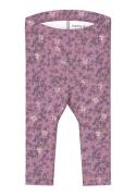 NAME IT Leggings 'NINNE'  creme / oliven / lysviolet / mørkelilla