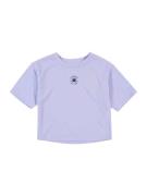 CONVERSE Bluser & t-shirts 'CHUCK'  lyseblå / sort