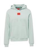 HUGO Sweatshirt 'Daratschi214'  mint / rød / sort