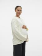 MAMALICIOUS Pullover 'MLCHARLOT'  creme