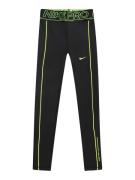 NIKE Sportsbukser  neongul / sort