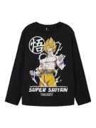 NAME IT Shirts 'Dragon Ball'  nude / safran / sort / hvid