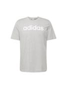 ADIDAS ORIGINALS Bluser & t-shirts 'Essentials'  grå-meleret / hvid