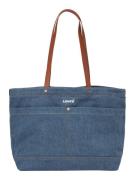 LEVI'S ® Shopper  mørkeblå / brun / hvid