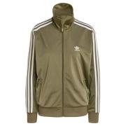 ADIDAS ORIGINALS Sweatjakke 'Adicolor Classics Firebird'  grøn / hvid