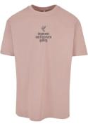 MT Upscale Bluser & t-shirts 'Justice'  rosé / sort