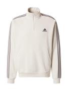 ADIDAS SPORTSWEAR Sportsweatshirt 'Essentials'  beige / grå