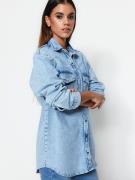 Trendyol Bluse  blue denim