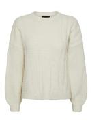 PIECES Pullover 'JAYLEE'  beige