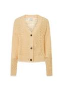 Pepe Jeans Cardigan 'Isabella'  gul / hvid