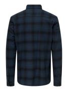 Only & Sons Skjorte 'ONSMATT'  navy / safir