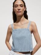 MANGO Overdel 'IBIZA'  blue denim / offwhite