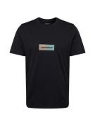 JACK & JONES Bluser & t-shirts 'JORBRONX'  lysebrun / jade / sort