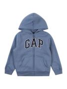 GAP Sweatjakke  marin / opal / hvid