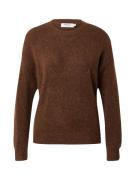 MSCH COPENHAGEN Pullover 'Festina Hope'  kastaniebrun